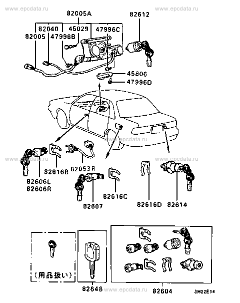 Click a part number Scheme 1