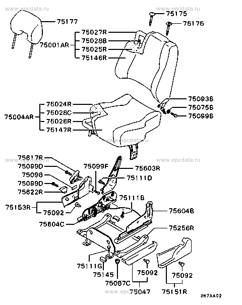 Click a part number Scheme 3
