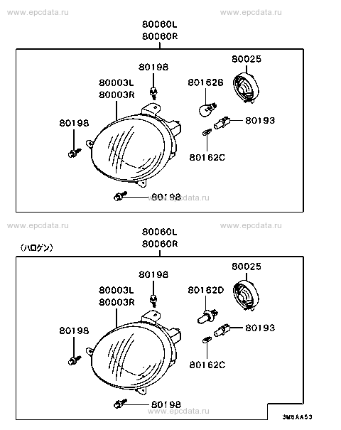 Click a part number Scheme 1